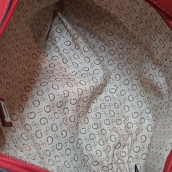 Red GUESS Tote - Picture 8 of 15